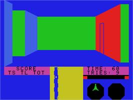 In game image of Escape from the Mindmaster on the Coleco Vision.