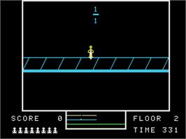 In game image of Fraction Fever on the Coleco Vision.