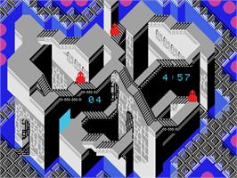 In game image of Illusions on the Coleco Vision.