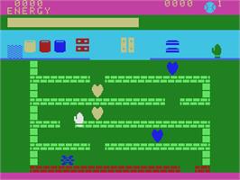 In game image of Logic Levels on the Coleco Vision.