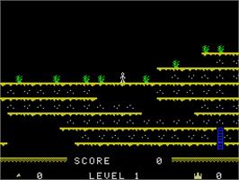 In game image of Mountain King on the Coleco Vision.