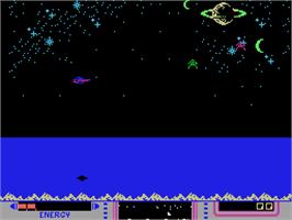 In game image of Nova Blast on the Coleco Vision.