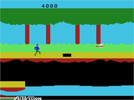In game image of Pitfall II on the Coleco Vision.
