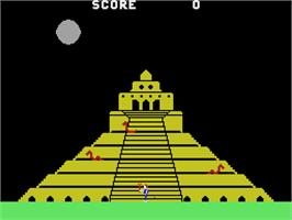 In game image of Quest for Quintana Roo on the Coleco Vision.