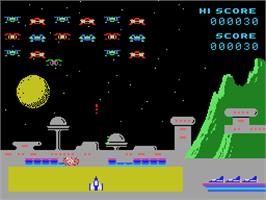 In game image of Spectron on the Coleco Vision.