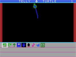 In game image of Telly Turtle on the Coleco Vision.