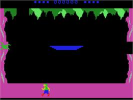 In game image of Tomarc the Barbarian on the Coleco Vision.