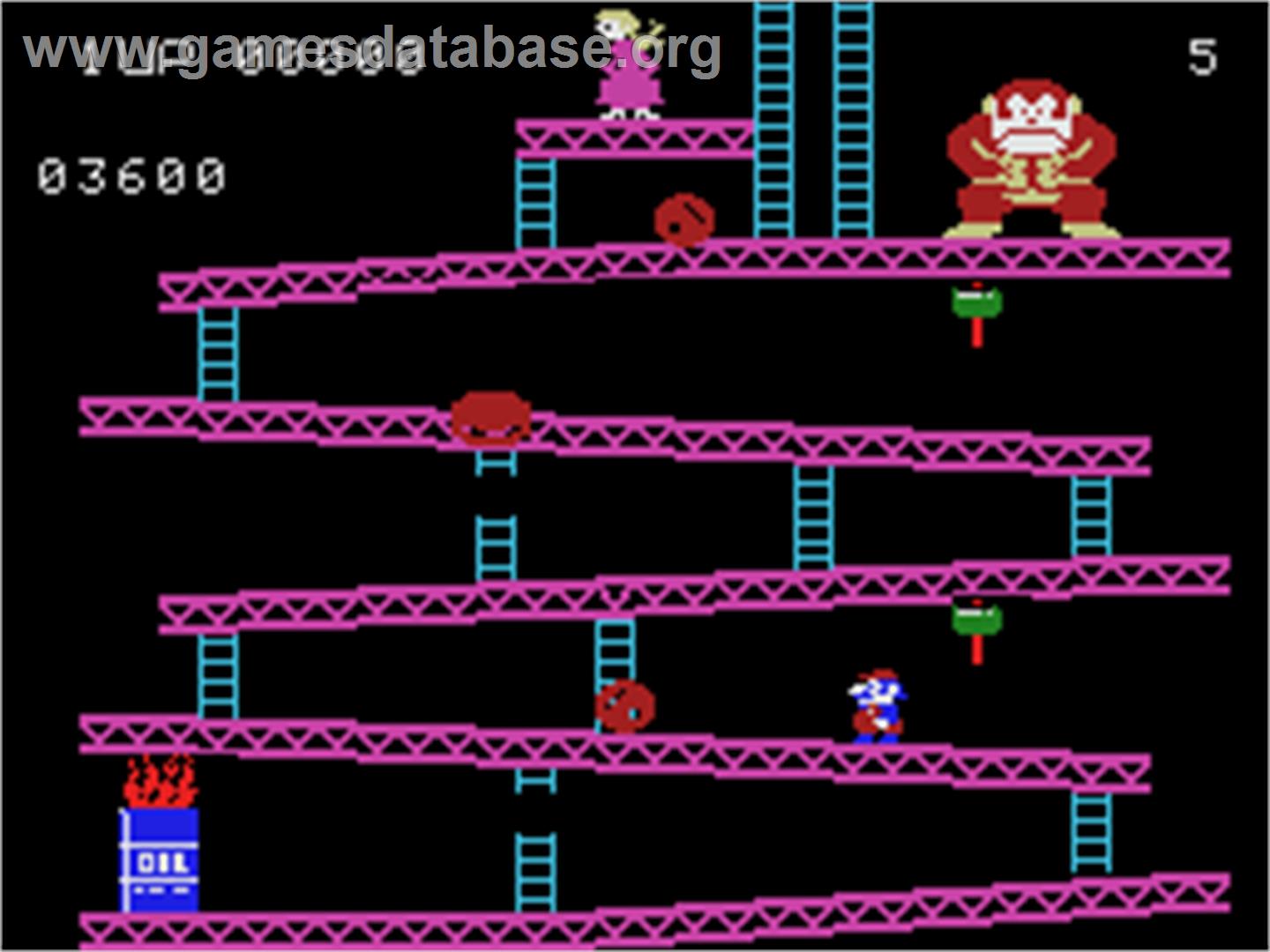 Donkey Kong - Coleco Vision - Artwork - In Game