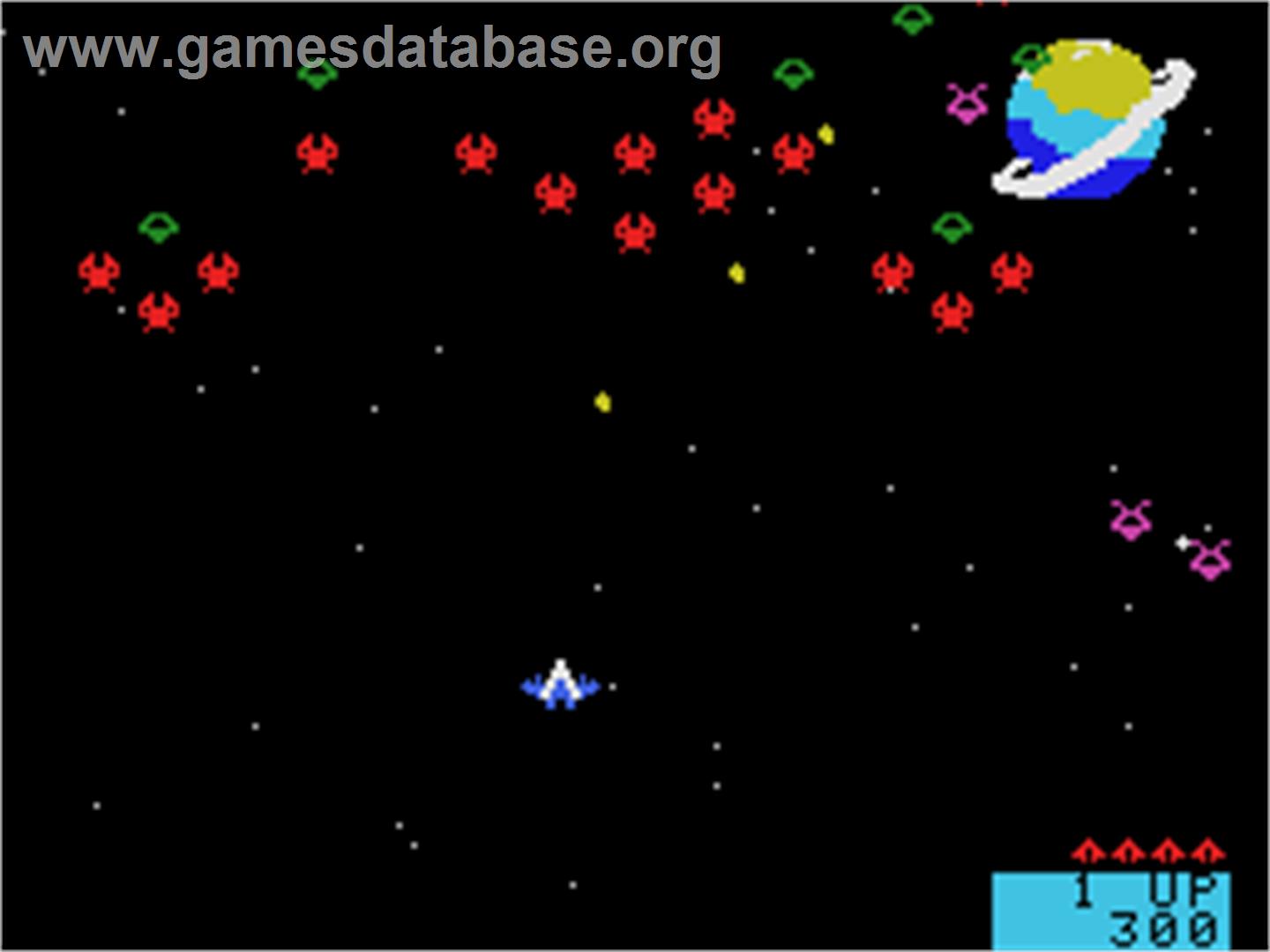 Meteoric Shower - Coleco Vision - Artwork - In Game