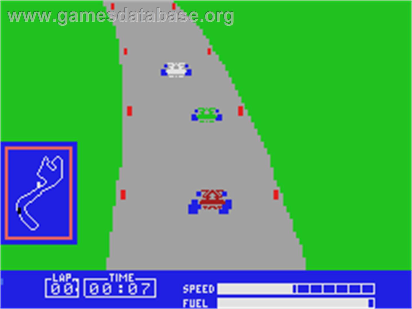 Pitstop - Coleco Vision - Artwork - In Game