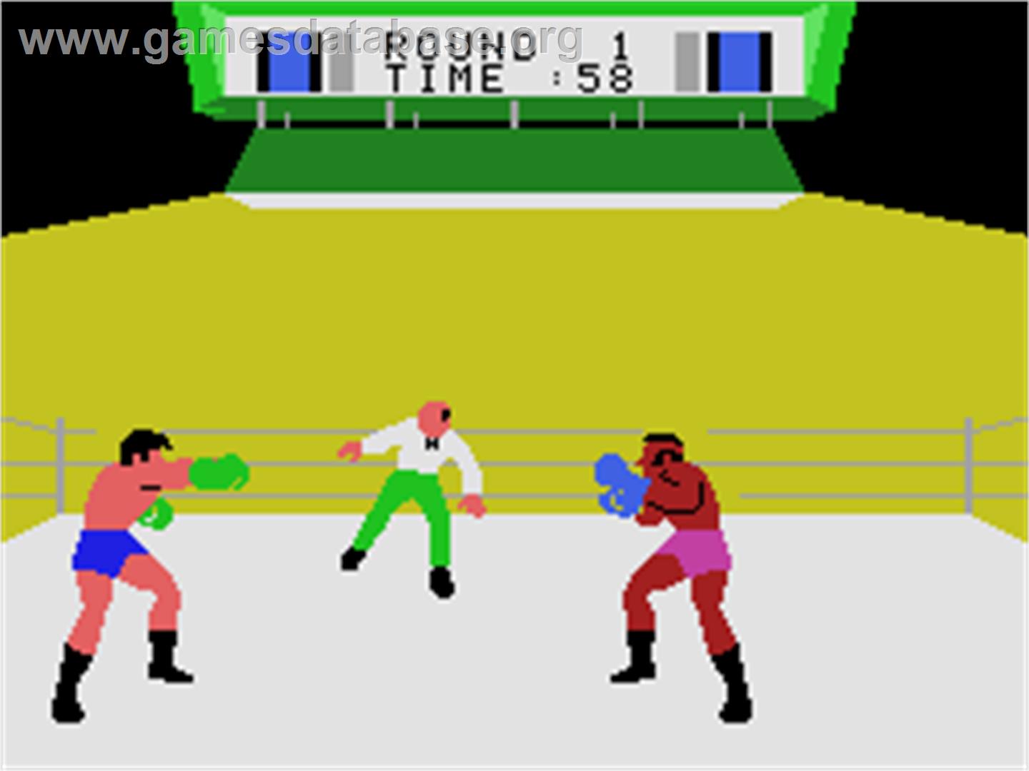 Rocky Super Action Boxing - Coleco Vision - Artwork - In Game