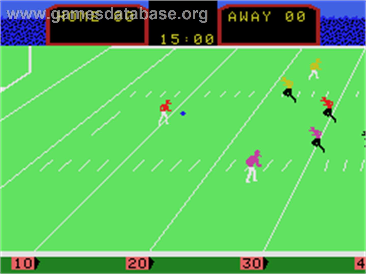 Super Action Football - Coleco Vision - Artwork - In Game