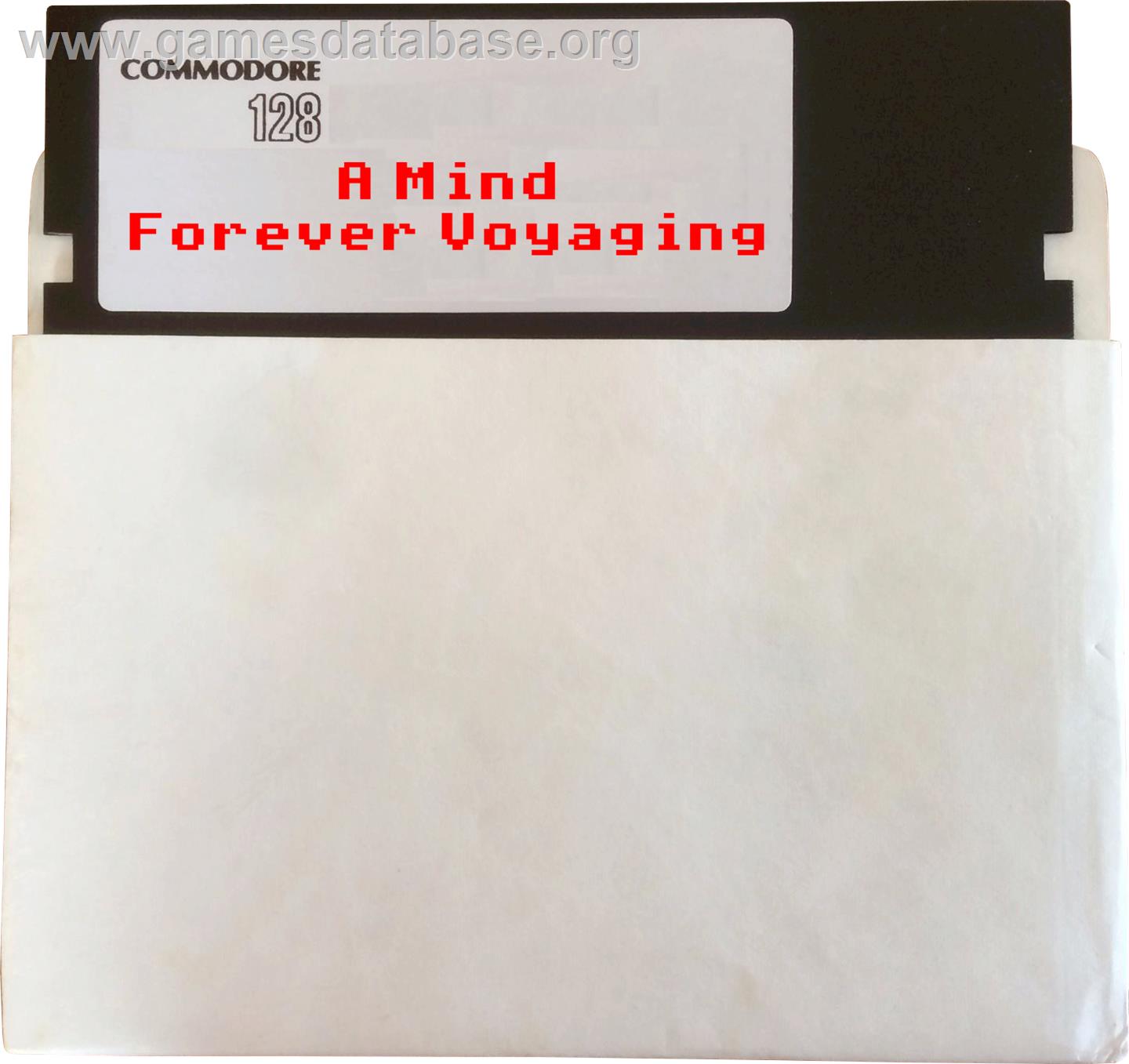 A Mind Forever Voyaging - Commodore 128 - Artwork - Disc