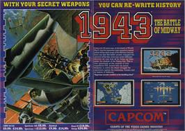 Advert for 1943: The Battle of Midway on the Commodore 64.