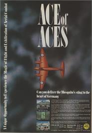 Advert for Ace of Aces on the Amstrad CPC.