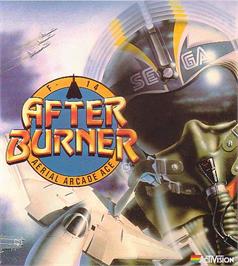 Advert for After Burner on the Commodore 64.