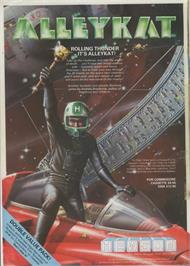 Advert for Alleykat on the Commodore 64.
