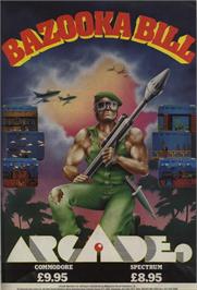 Advert for Bazooka Bill on the Commodore 64.