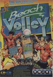 Advert for Beach Volley on the Commodore 64.