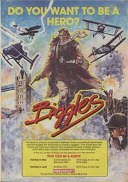 Advert for Biggles on the Amstrad CPC.