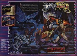 Advert for Black Tiger on the Commodore 64.