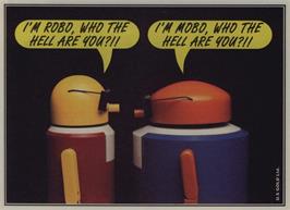 Advert for Bonanza Bros. on the Commodore 64.