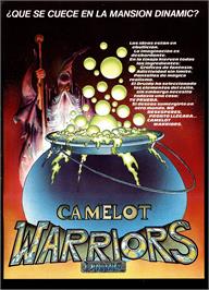 Advert for Camelot Warriors on the Commodore 64.