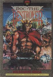 Advert for Doc the Destroyer on the Commodore 64.