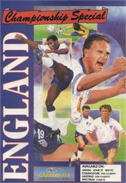 Advert for England Championship Special on the Microsoft DOS.