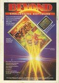 Advert for Enigma Force on the Commodore 64.