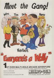 Advert for Everyone's A Wally on the Commodore 64.