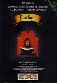 Advert for Fairlight: A Prelude on the Amstrad CPC.