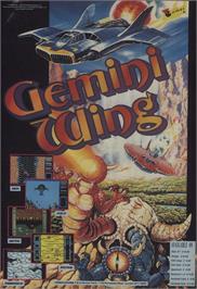 Advert for Gemini Wing on the Commodore 64.