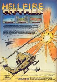 Advert for Hellfire Attack on the Commodore Amiga.