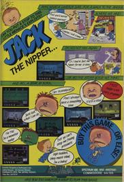 Advert for Jack the Nipper on the MSX.