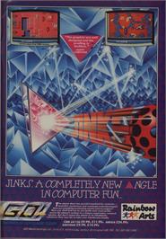 Advert for Jinks on the Commodore 64.