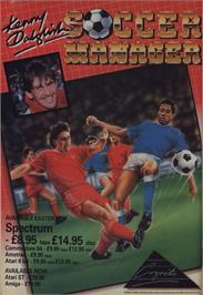 Advert for Kenny Dalglish Soccer Manager on the Commodore 64.