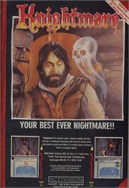 Advert for Knightmare on the MSX.