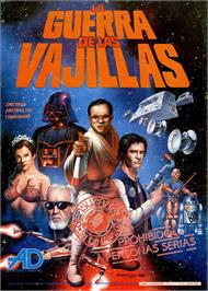 Advert for La Guerra de las Vajillas on the Commodore 64.