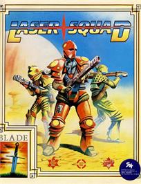 Advert for Laser Squad on the Commodore 64.