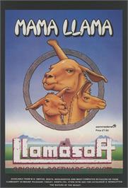 Advert for Mama Llama on the Commodore 64.