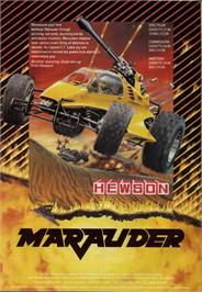 Advert for Marauder on the Amstrad CPC.