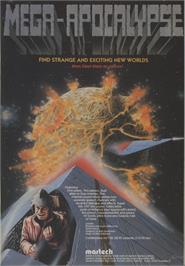 Advert for Mega-Apocalypse on the Commodore 64.