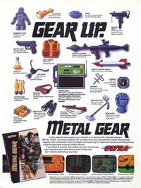 Advert for Metal Gear on the Commodore 64.