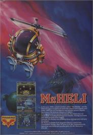 Advert for Mr. Heli on the Amstrad CPC.