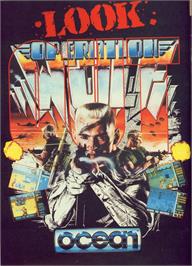 Advert for Operation Wolf on the Microsoft DOS.