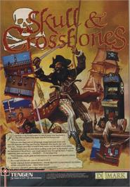Advert for Skull & Crossbones on the Commodore 64.