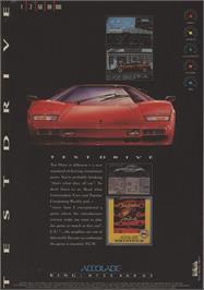 Advert for Test Drive on the Commodore 64.