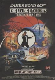 Advert for The Living Daylights on the Commodore 64.