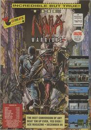 Advert for The Ninja Warriors on the Commodore 64.